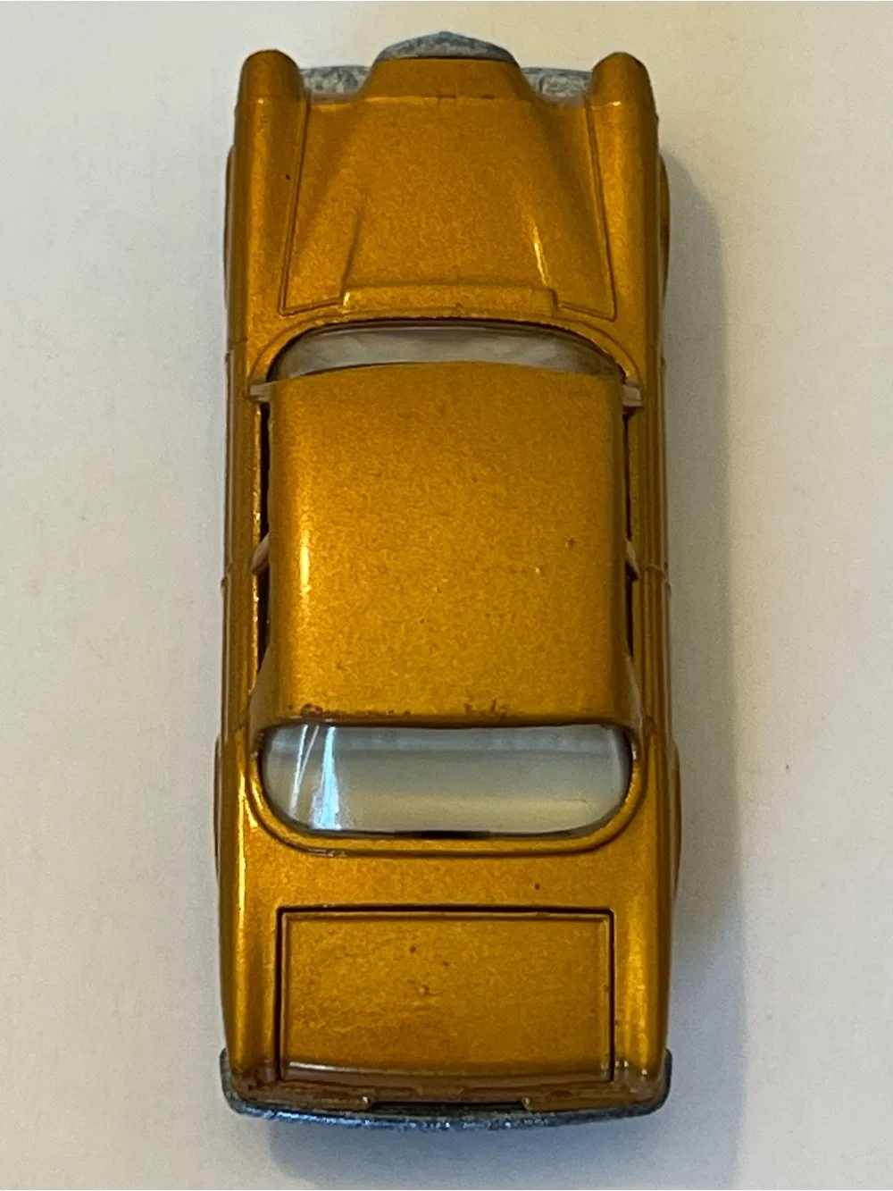 Vintage Matchbox No. 46 Mercedes 300SE Lesney England Metallic Gold